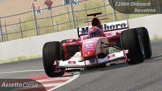 Assetto Corsa F1 2004 Schumacher Onboard Barcelona