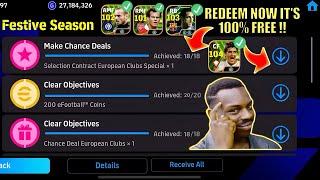 Solution to the problem of obtaining 5 Epic Free !! European Clubs Special In eFootball 2025 Mobile