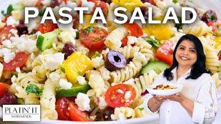 The BEST Pasta Salad | Easy Homemade Salad Dressing