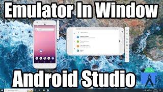 How to separate the Android emulator from Android Studio