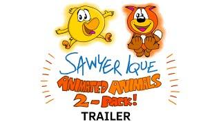 Sawyer Ique: Animated Animals 2-Pack (Trailer) (4K)