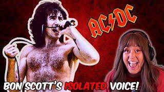 Hearing AC/DC's Isolated Vocals for the First Time - Scottish Singer Reacts