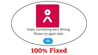 Fix Public Oops Something Went Wrong Error. Please Try Again Later Problem Error Solved