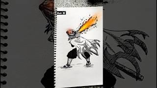 Rengoku ️ Speed Drawing StickMan #shorts #anime #drawing #rengoku #demonslayer