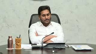 CM YS Jagan holds Review meeting on YSR Village Digital Libraries at camp office - Tadepalli