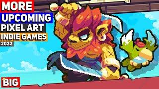 10 MORE Upcoming Pixel Art Indie Games - 2022 & beyond