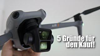 DJI AIR 3 - 5 Gründe für den Kauf! (unboxing)