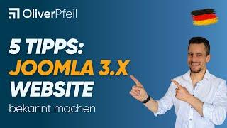 Joomla Website bekannt machen 5 Tipps (für Joomla 3.x) 