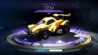 I got 1 of the cleanest wheels in rocket league!