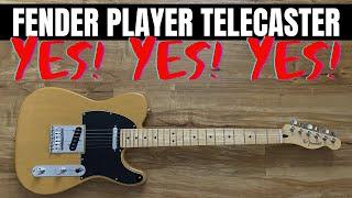 Fender Player Telecaster Review - A Purists Guitar with That Classic Tele Tone