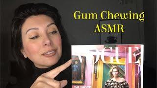 Gum Chewing ASMR | Vogue Magazine Flip Through