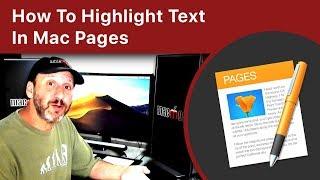 How To Highlight Text In Mac Pages