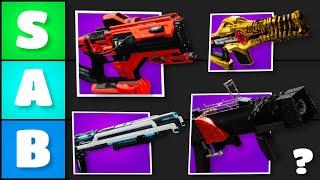 Every Legendary SPECIAL Weapon Ranked Into a Tier List... (PVE) (Destiny 2)