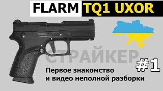 #1  Пистолет FLARM TQ1 UXOR. Разборка, устройство 