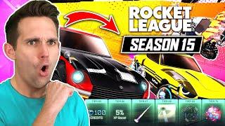 The *NEW* Season 15 Rocket Pass is HERE! *ALL ITEMS*