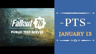 PTS News: War Glaive Model Strikes Again - January 13 - Fallout 76 Steel Dawn