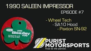 1990 Saleen Foxbody Mustang 0193 Bleakley Ford Impressor Paxton Supercharger & SA10 Hood Episode #7