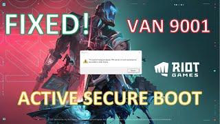 ACTIVE SECURE BOOT ON WINDOWS 11 [GIGABYTE MAINBOARD] TO FIXING THE VALORANT ERROR CODE: VAN 9001