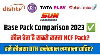 All DTH Pack Comparison 2023 | Best DTH of India 2023 | Journalism Guide