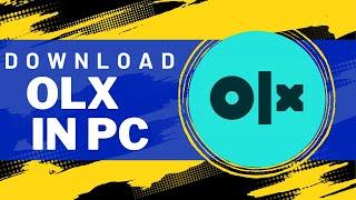 How To Download Olx App In Pc | Download Olx App | Download Olx