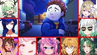 Vtubers Reaction To 'See Ya Dad' Ending / Leave Ending In FNAF: Into The Pit [ Vtuber EN ]