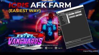 EASIEST WAY!! How to AFK Farm SECRET IGRIS (InformaalFrog METHOD) In Anime Vanguards