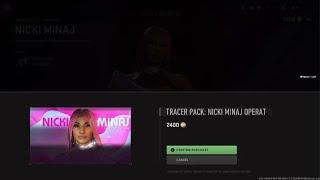 Call of Duty MW3 Nicki Minaj PURCHASED