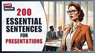 200 Essential Sentences for Presentations | Improve Your English Listening Speaking and Vocabulary