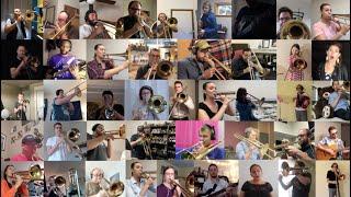 LEAN ON ME BY BILL WITHERS // 1K SUBSCRIBERS CELEBRATION // TROMBONE (& FRIENDS) COLLABORATION COVER