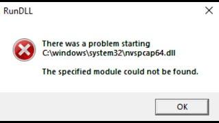 There was a problem starting C:\windows\system32\nvspcap64.dll