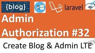 Laravel - Create Blog and Admin Panel | Authorization with Gates & Policies  #32