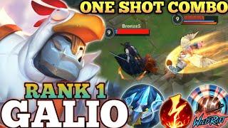 GALIO FULL BURST META BUILD ABUSE! DEADLY ONE SHOT COMBO - TOP 1 GLOBAL GALIO BY Freesia - WILD RIFT