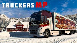 НОВОГОДНИЙ ИВЕНТ! TRUCKERS MP! Euro Truck Simulator 2! СТРИМ #132