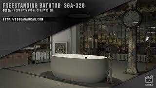 Freestanding bathtub SEGEA SGA‑320