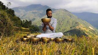 SINGING BOWL MEDITATION FOR PEACE AND AURA CLEANSING