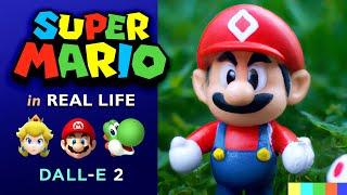 Super Mario Characters in Real Life  //  DALL-E 2 Text-to-Image Synthesis