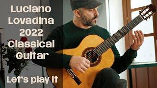 O Sole Mio for guitar on a  Luciano Lovadina 2022