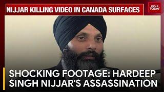Hardeep Singh Nijjar News: Video Surfaces of Alleged Contract Killing | India Today News
