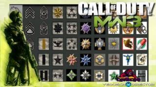 MW3 All Emblems & Titles With Challenges ! Part 1 - Emblems