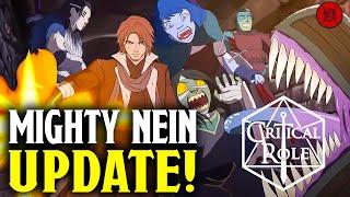 Mighty Nein Animated UPDATE! Is This The Future Of Critical Role?