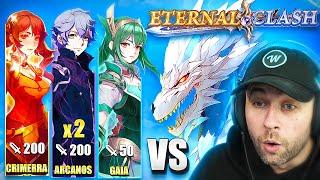 HUGE PROFIT SLAYING GIANT MONSTERS on the *NEW* ETERNAL CLASH!! INSANE BATTLES!! (Bonus Buys)