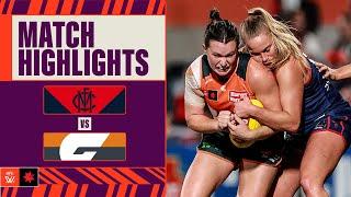 Melbourne v GWS Giants | Week Six, 2024 | AFLW