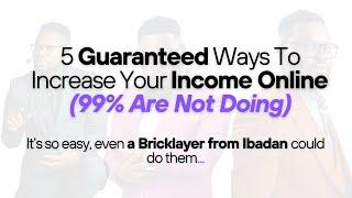 5 Guaranteed Ways To Make Extra Income Online