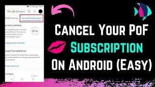 How to Cancel Plenty of Fish Subscription (Android) !