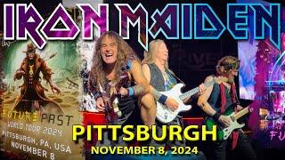 Iron Maiden // Pittsburgh // November 8, 2024 // PPG Paints Arena [Time Stamps in Description]