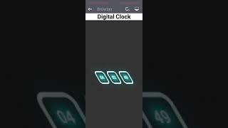 JavaScript digital clock || digital clock in JavaScript || html5 digital clock