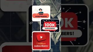 How much money YouTube pay for 1K subscribers | Youtube Income Revealed #shorts #trending