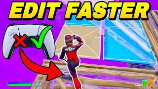 How To EDIT FASTER on CONTROLLER + Remove INPUT DELAY (Fortnite Tutorial)
