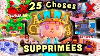 25 CHOSES SUPPRIMÉES D’ANIMAL CROSSING ! 