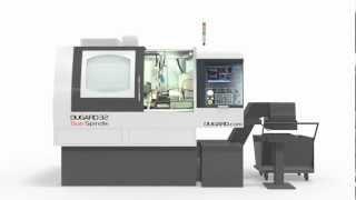 Dugard 32 Sliding Head CNC Lathe Presentation